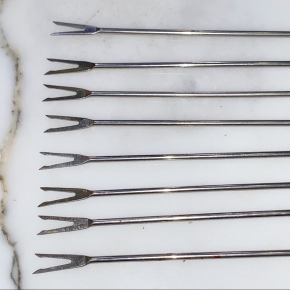Vintage Fondue Forks (8) - Picture 2 of 7